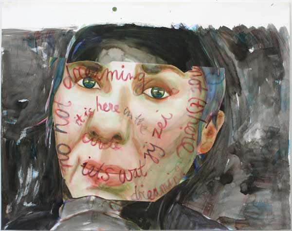 thoughts, 92 x 106 cm